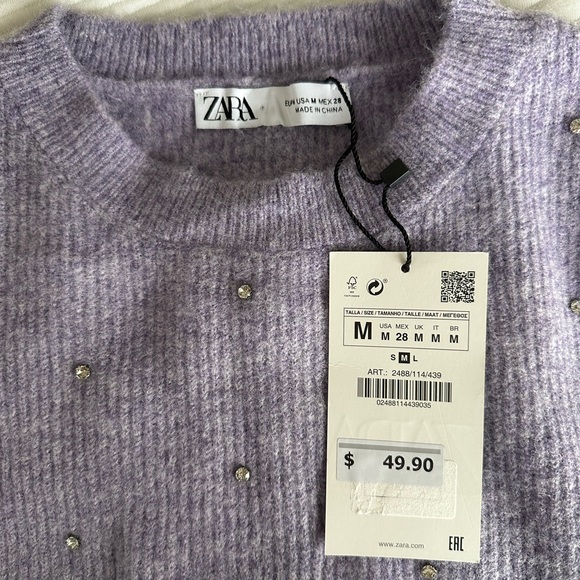 Knit Beaded Sweater - Picture 10 of 12